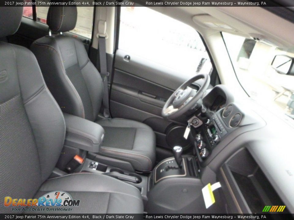 2017 Jeep Patriot 75th Anniversary Edition 4x4 Black / Dark Slate Gray Photo #9