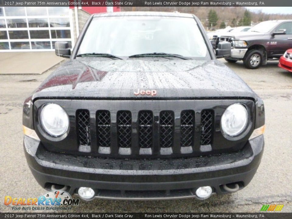 2017 Jeep Patriot 75th Anniversary Edition 4x4 Black / Dark Slate Gray Photo #13
