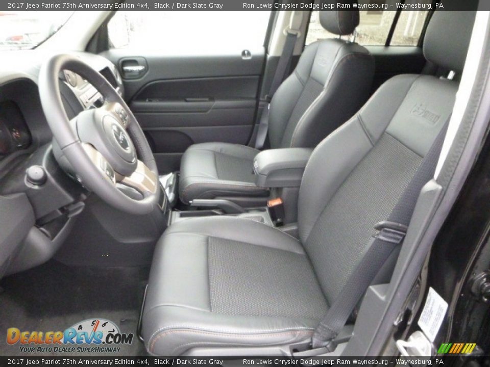 2017 Jeep Patriot 75th Anniversary Edition 4x4 Black / Dark Slate Gray Photo #14