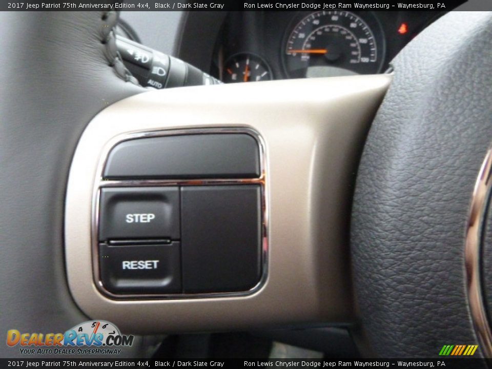 2017 Jeep Patriot 75th Anniversary Edition 4x4 Black / Dark Slate Gray Photo #20