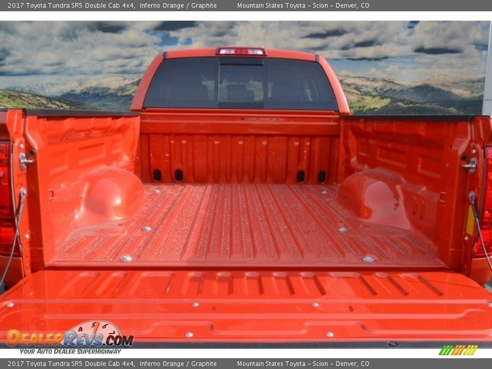2017 Toyota Tundra SR5 Double Cab 4x4 Inferno Orange / Graphite Photo #8