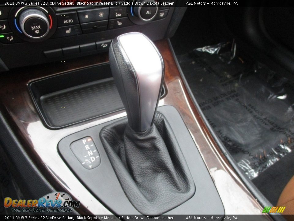 2011 BMW 3 Series 328i xDrive Sedan Black Sapphire Metallic / Saddle Brown Dakota Leather Photo #16