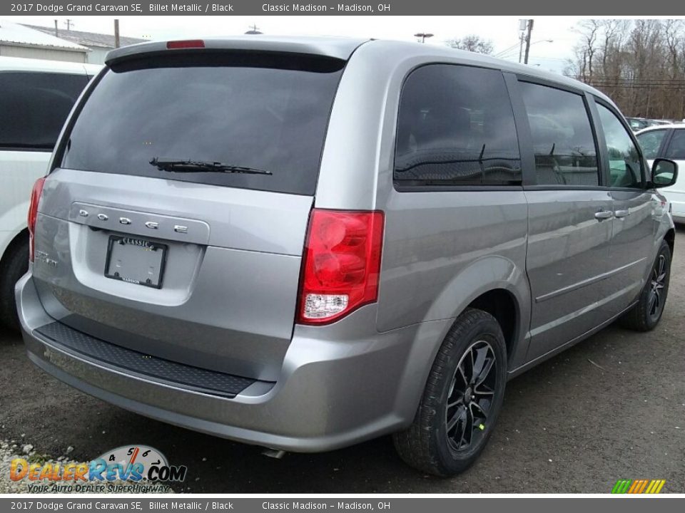 2017 Dodge Grand Caravan SE Billet Metallic / Black Photo #2