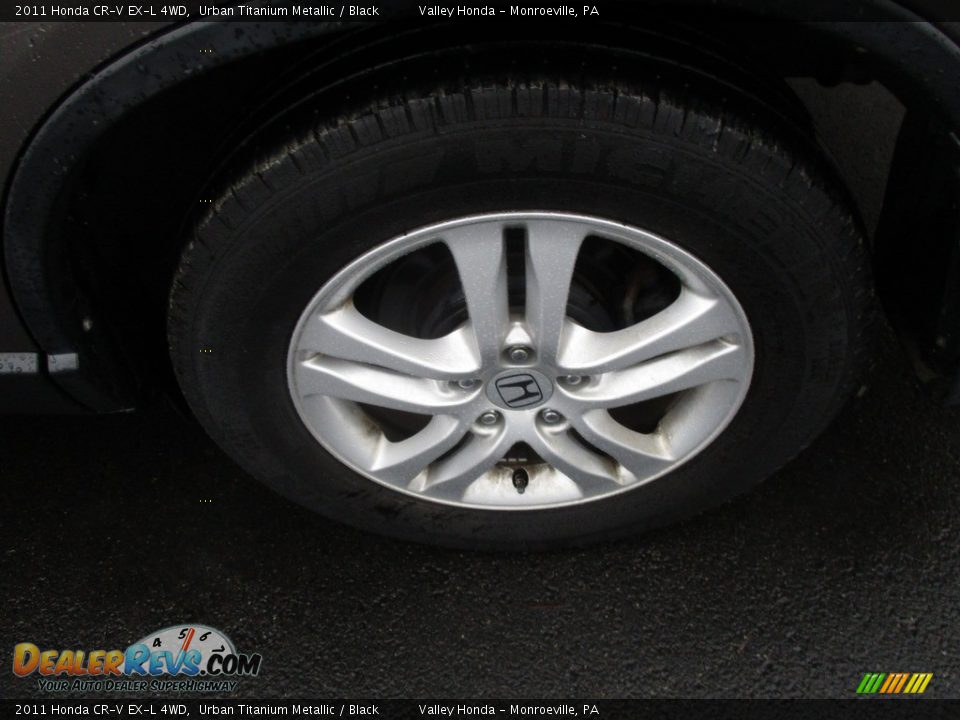 2011 Honda CR-V EX-L 4WD Urban Titanium Metallic / Black Photo #3
