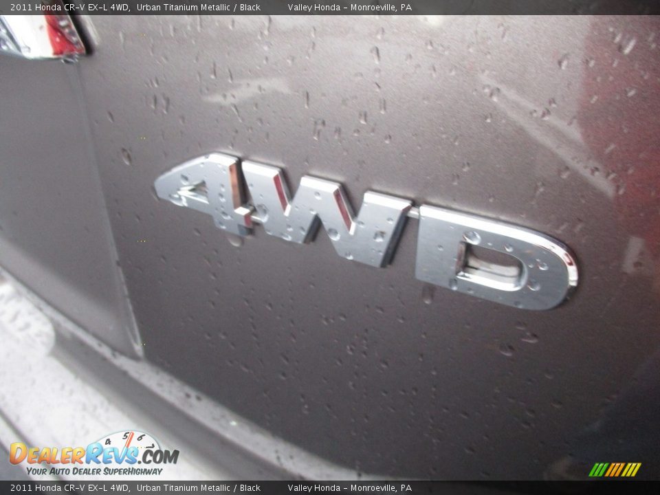 2011 Honda CR-V EX-L 4WD Urban Titanium Metallic / Black Photo #7
