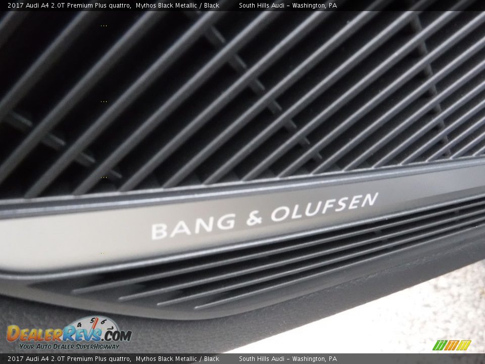 2017 Audi A4 2.0T Premium Plus quattro Mythos Black Metallic / Black Photo #20