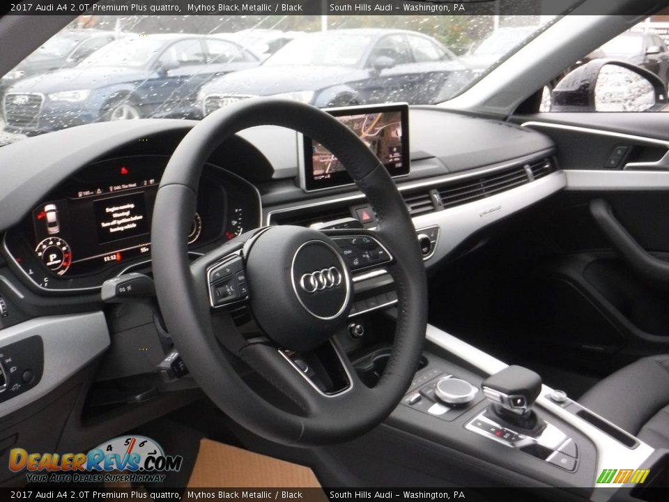 2017 Audi A4 2.0T Premium Plus quattro Mythos Black Metallic / Black Photo #21