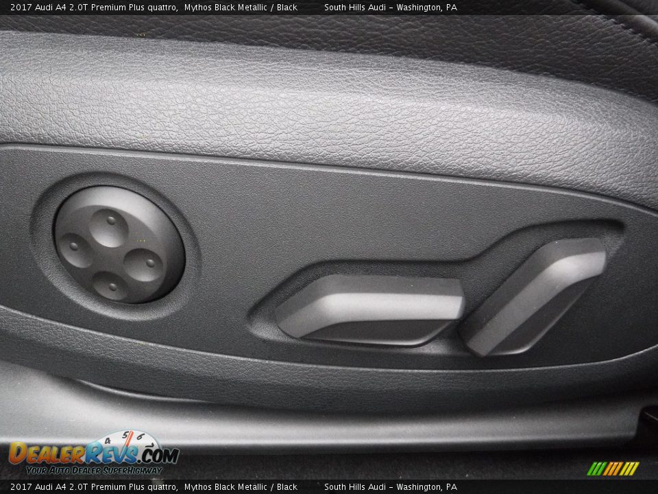 2017 Audi A4 2.0T Premium Plus quattro Mythos Black Metallic / Black Photo #23