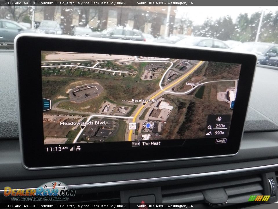 2017 Audi A4 2.0T Premium Plus quattro Mythos Black Metallic / Black Photo #24
