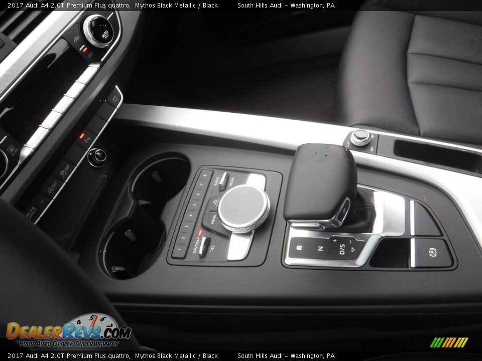 2017 Audi A4 2.0T Premium Plus quattro Mythos Black Metallic / Black Photo #26
