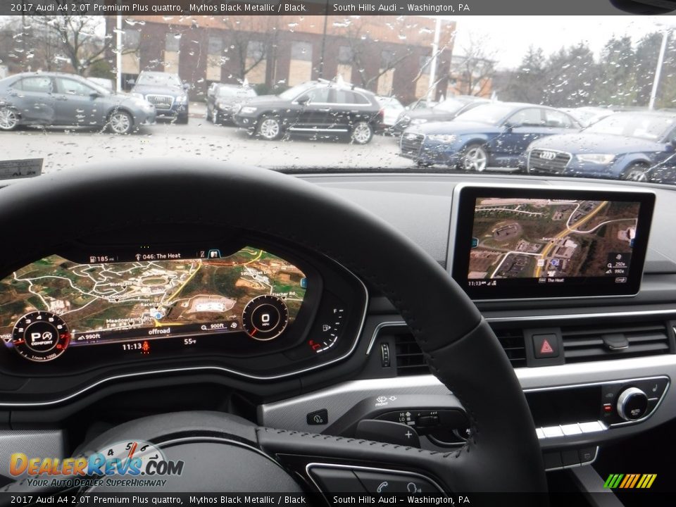 2017 Audi A4 2.0T Premium Plus quattro Mythos Black Metallic / Black Photo #30