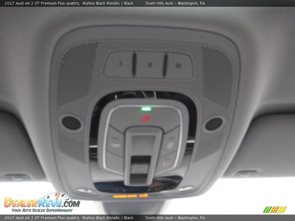 2017 Audi A4 2.0T Premium Plus quattro Mythos Black Metallic / Black Photo #31