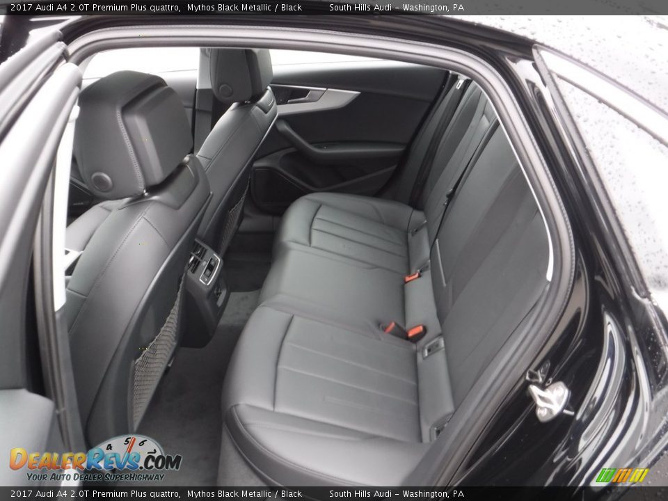 2017 Audi A4 2.0T Premium Plus quattro Mythos Black Metallic / Black Photo #32