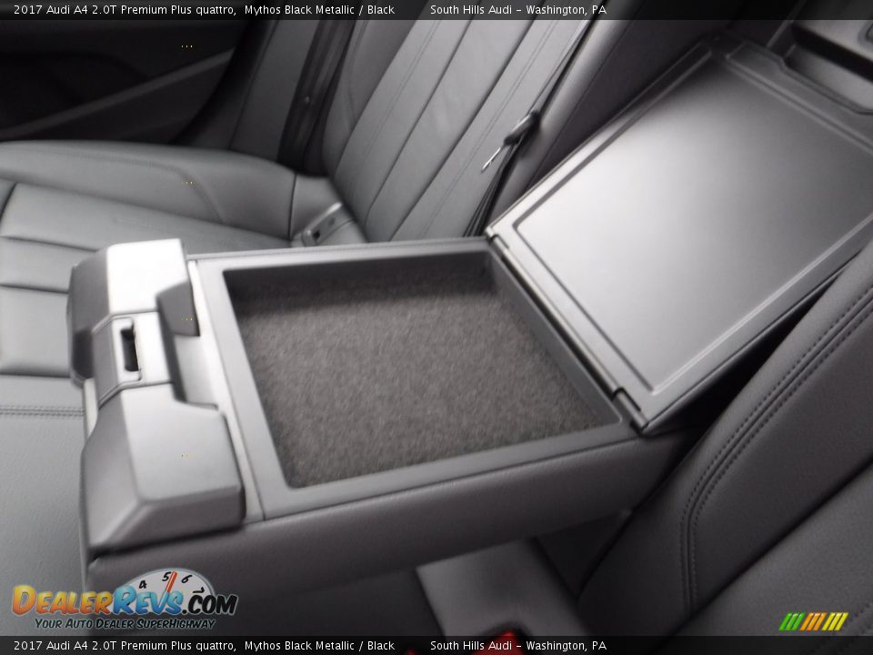 2017 Audi A4 2.0T Premium Plus quattro Mythos Black Metallic / Black Photo #34
