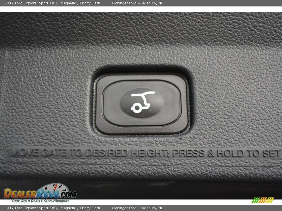 2017 Ford Explorer Sport 4WD Magnetic / Ebony Black Photo #12