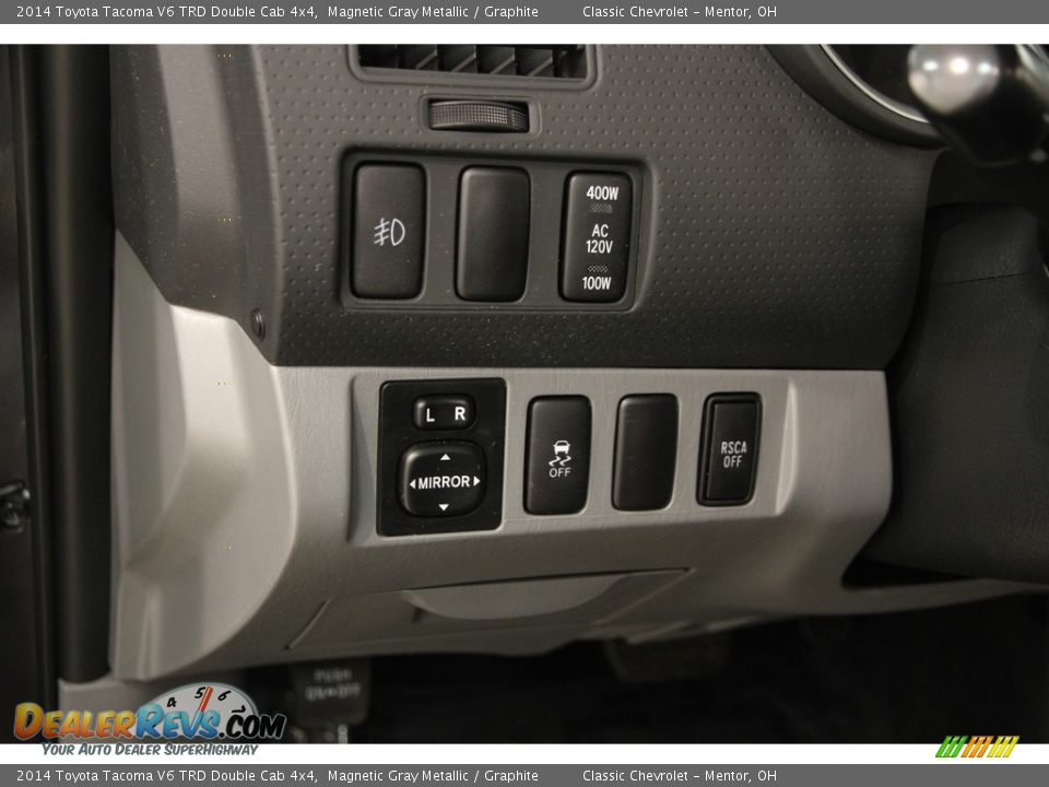 2014 Toyota Tacoma V6 TRD Double Cab 4x4 Magnetic Gray Metallic / Graphite Photo #5