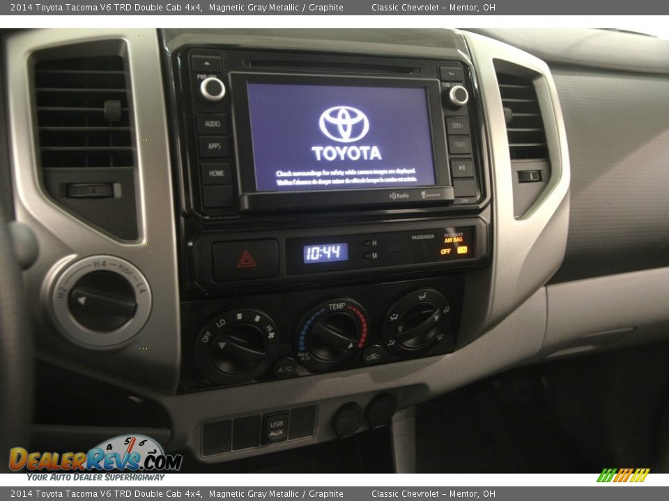 2014 Toyota Tacoma V6 TRD Double Cab 4x4 Magnetic Gray Metallic / Graphite Photo #9