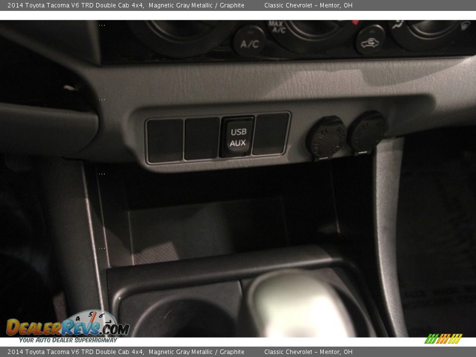 2014 Toyota Tacoma V6 TRD Double Cab 4x4 Magnetic Gray Metallic / Graphite Photo #11