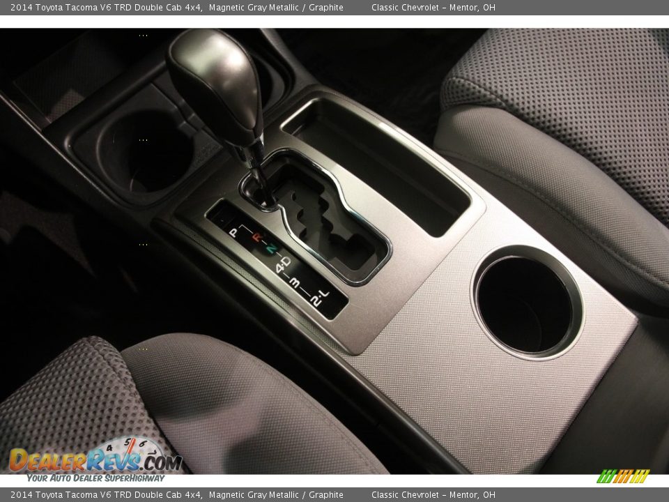 2014 Toyota Tacoma V6 TRD Double Cab 4x4 Magnetic Gray Metallic / Graphite Photo #12