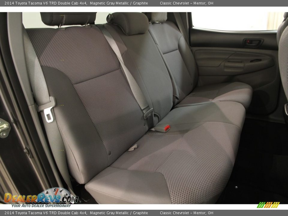 2014 Toyota Tacoma V6 TRD Double Cab 4x4 Magnetic Gray Metallic / Graphite Photo #14