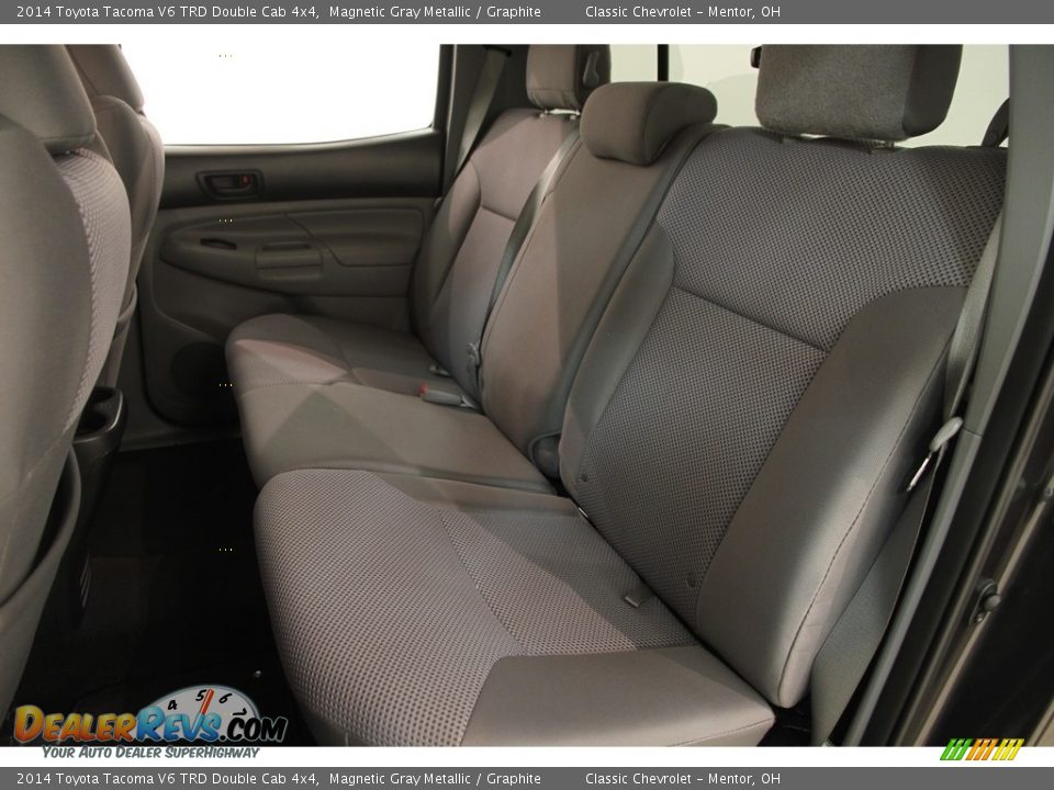 2014 Toyota Tacoma V6 TRD Double Cab 4x4 Magnetic Gray Metallic / Graphite Photo #15