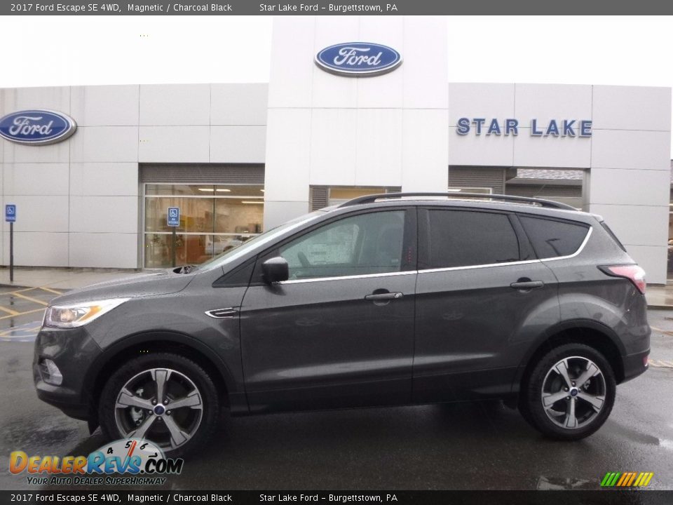 2017 Ford Escape SE 4WD Magnetic / Charcoal Black Photo #1