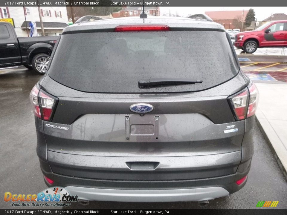 2017 Ford Escape SE 4WD Magnetic / Charcoal Black Photo #6