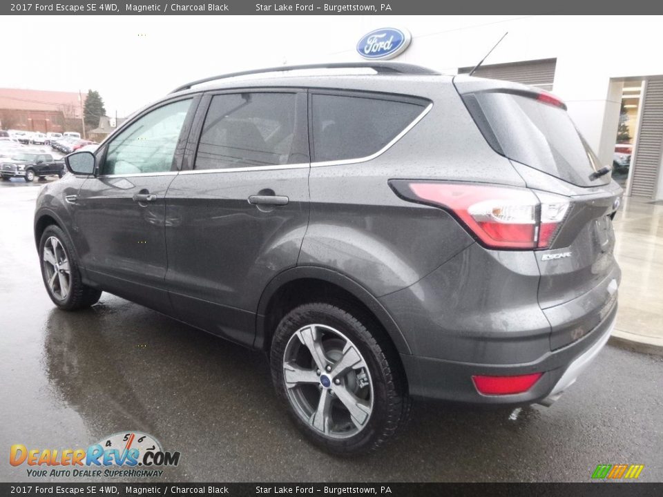 2017 Ford Escape SE 4WD Magnetic / Charcoal Black Photo #8