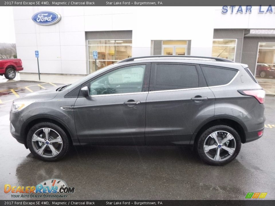 2017 Ford Escape SE 4WD Magnetic / Charcoal Black Photo #9
