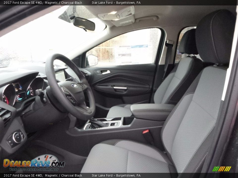 2017 Ford Escape SE 4WD Magnetic / Charcoal Black Photo #10