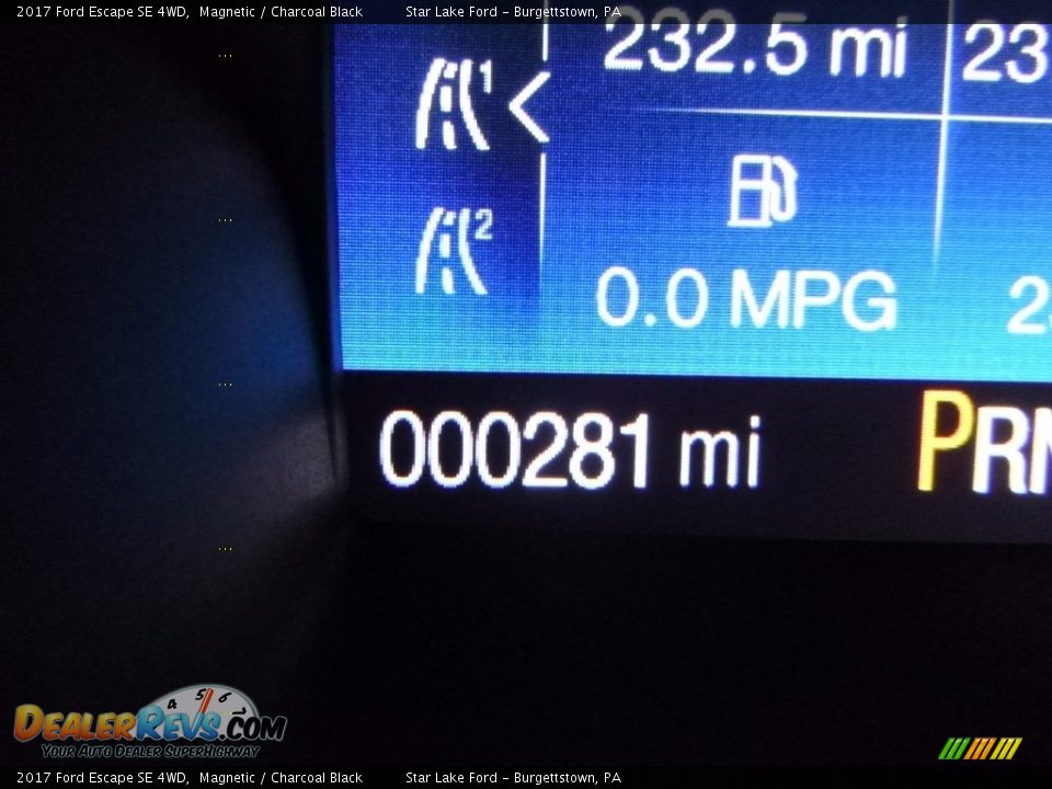 2017 Ford Escape SE 4WD Magnetic / Charcoal Black Photo #20