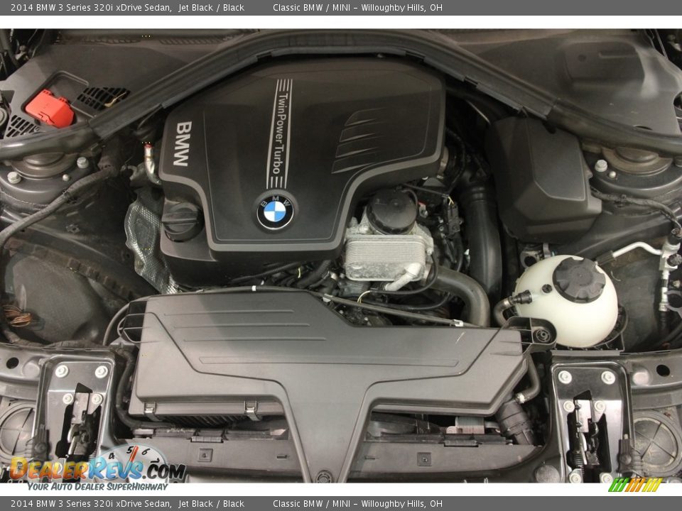 2014 BMW 3 Series 320i xDrive Sedan Jet Black / Black Photo #18
