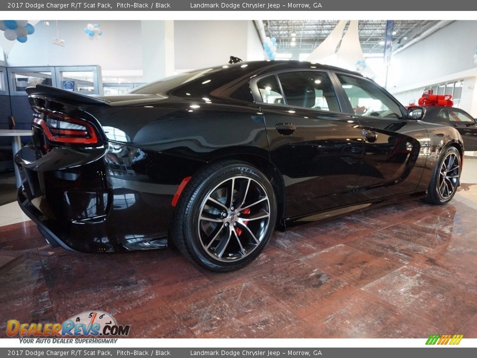 Pitch-Black 2017 Dodge Charger R/T Scat Pack Photo #3