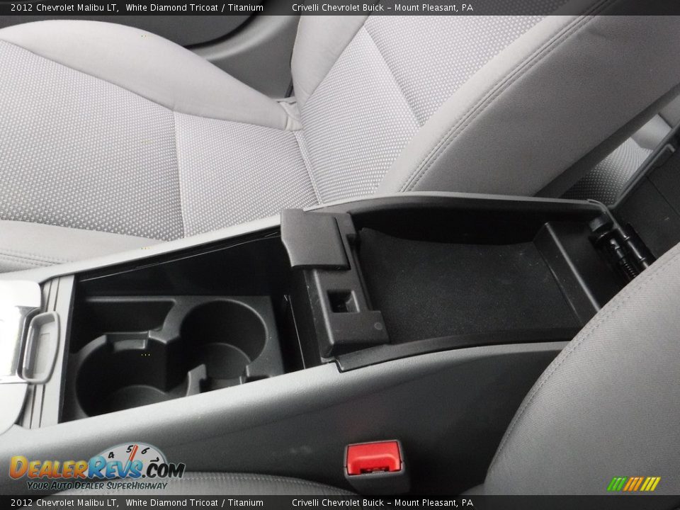 2012 Chevrolet Malibu LT White Diamond Tricoat / Titanium Photo #19