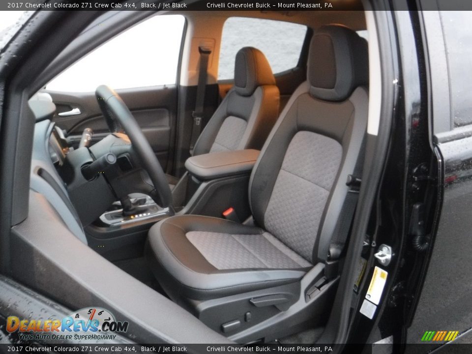 Front Seat of 2017 Chevrolet Colorado Z71 Crew Cab 4x4 Photo #14