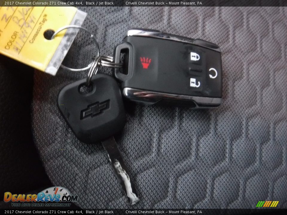 Keys of 2017 Chevrolet Colorado Z71 Crew Cab 4x4 Photo #23