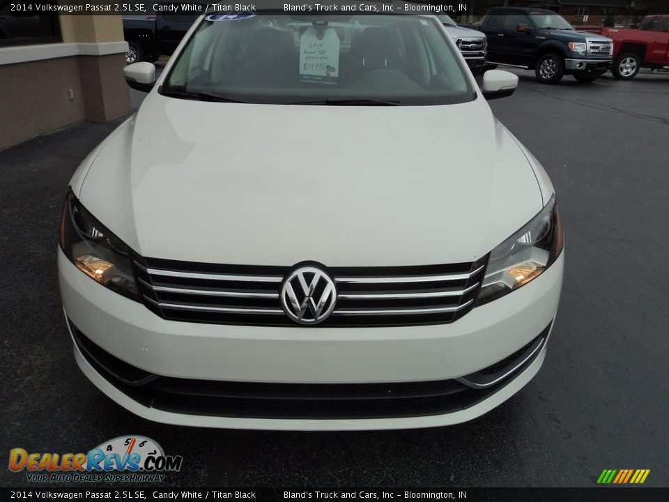 2014 Volkswagen Passat 2.5L SE Candy White / Titan Black Photo #23