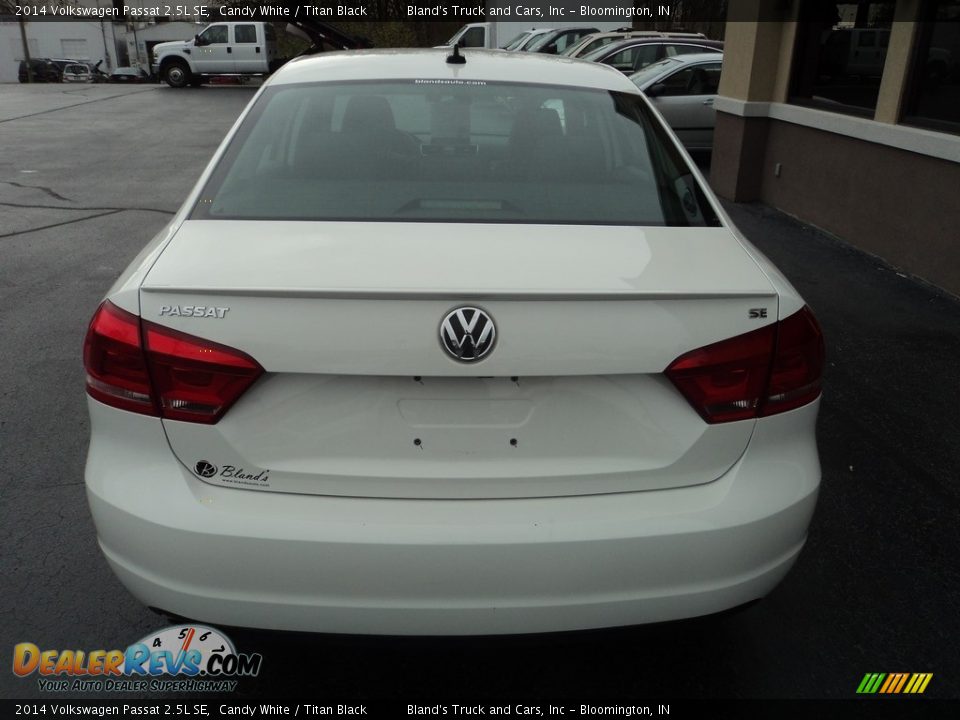 2014 Volkswagen Passat 2.5L SE Candy White / Titan Black Photo #25