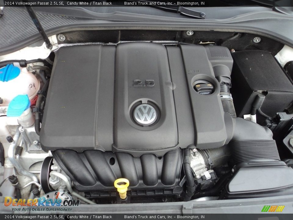 2014 Volkswagen Passat 2.5L SE Candy White / Titan Black Photo #27
