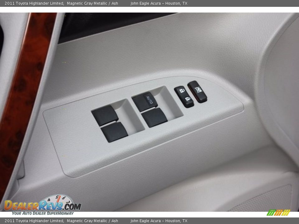 2011 Toyota Highlander Limited Magnetic Gray Metallic / Ash Photo #15