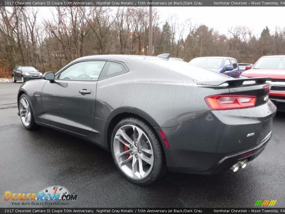 2017 Chevrolet Camaro SS Coupe 50th Anniversary Nightfall Gray Metallic / 50th Anniversary Jet Black/Dark Gray Photo #8