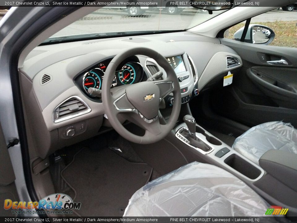 2017 Chevrolet Cruze LS Silver Ice Metallic / Dark Atmosphere/Medium Atmosphere Photo #7