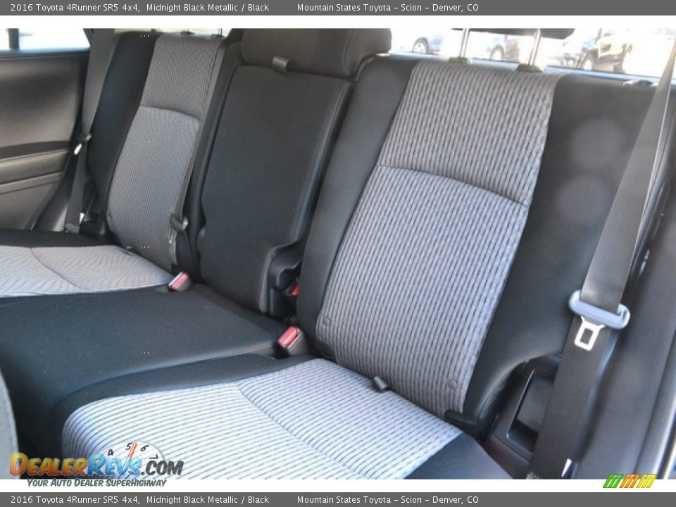 2016 Toyota 4Runner SR5 4x4 Midnight Black Metallic / Black Photo #7