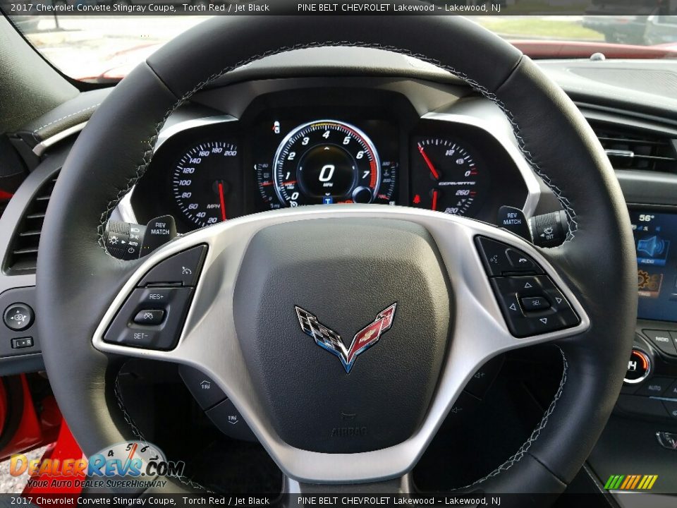 2017 Chevrolet Corvette Stingray Coupe Steering Wheel Photo #10