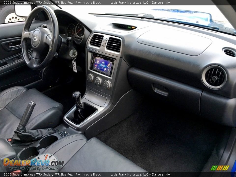 2006 Subaru Impreza WRX Sedan WR Blue Pearl / Anthracite Black Photo #4