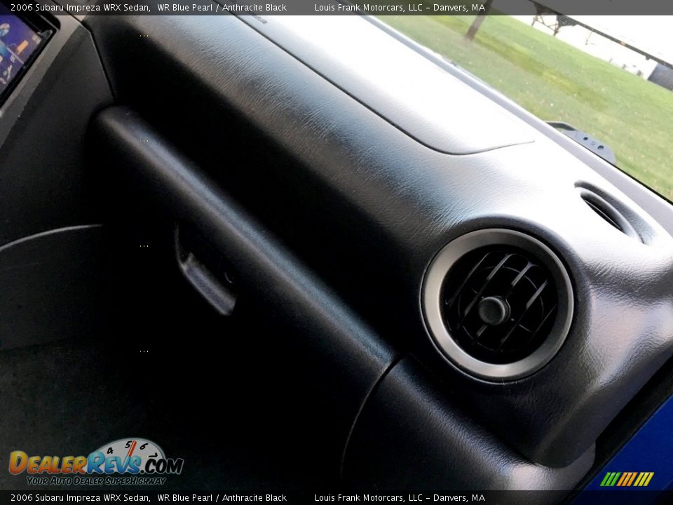 2006 Subaru Impreza WRX Sedan WR Blue Pearl / Anthracite Black Photo #26