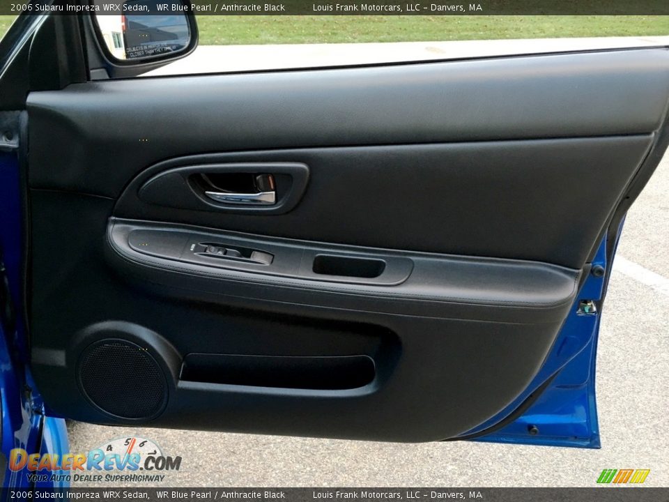 2006 Subaru Impreza WRX Sedan WR Blue Pearl / Anthracite Black Photo #34