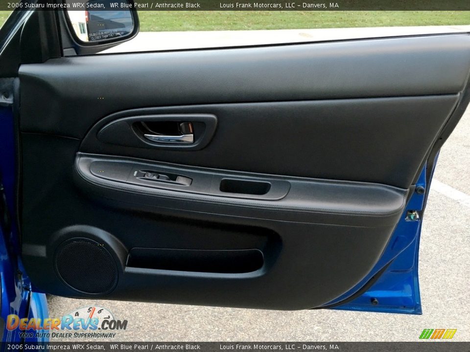 2006 Subaru Impreza WRX Sedan WR Blue Pearl / Anthracite Black Photo #34