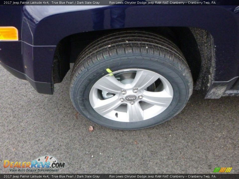 2017 Jeep Patriot Latitude 4x4 True Blue Pearl / Dark Slate Gray Photo #2