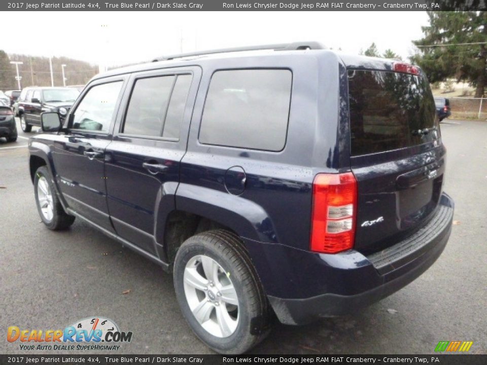 2017 Jeep Patriot Latitude 4x4 True Blue Pearl / Dark Slate Gray Photo #5